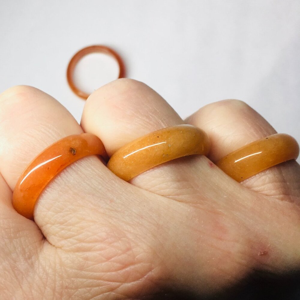 Solid Gemstone Rings - Choose 2 - Picture 5 of 15